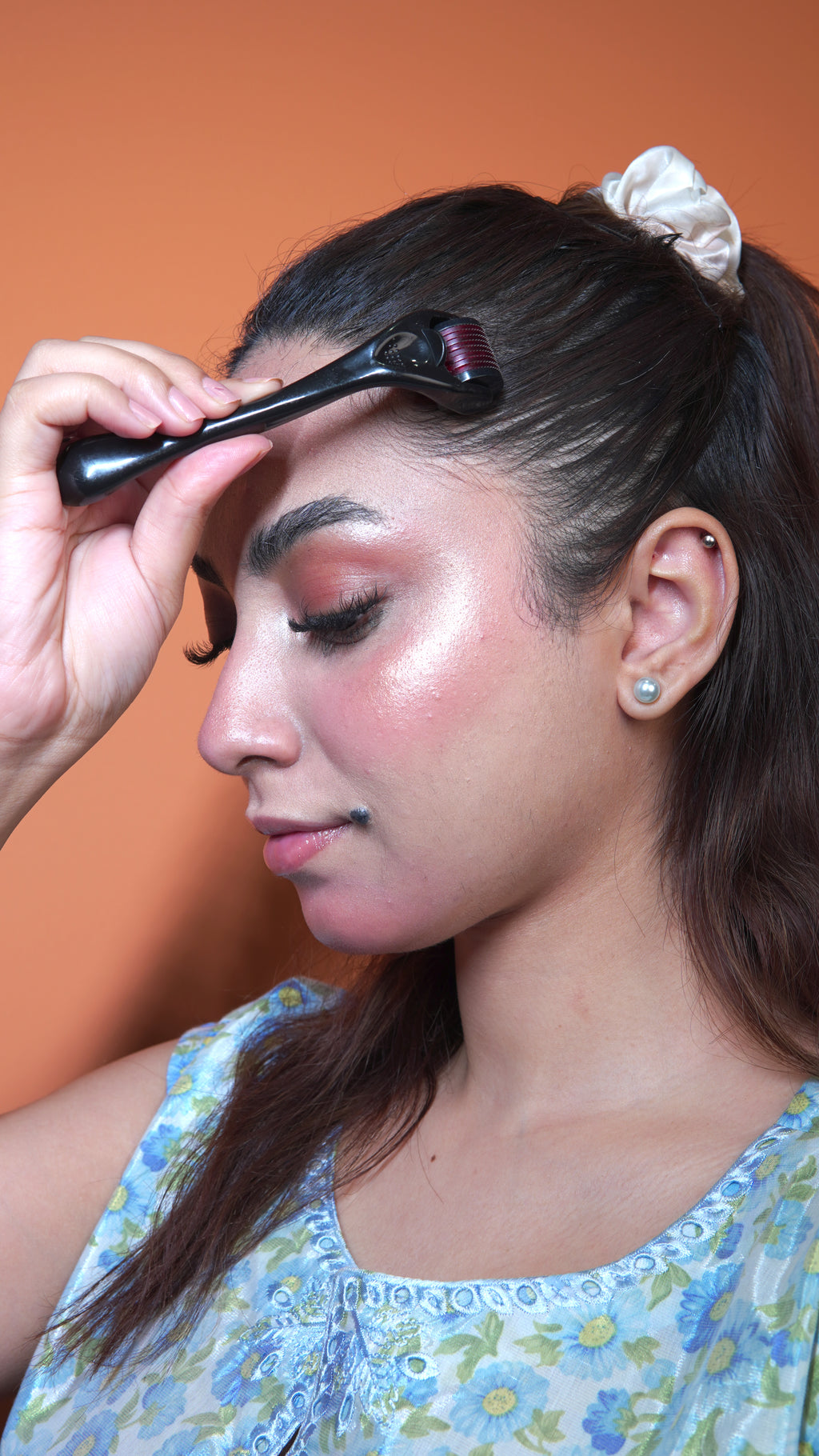 Herbal Roots Hair Oil| 9 in 1 Oils 13+ Herbs for All Hair Problems + Free Derma Roller Combo